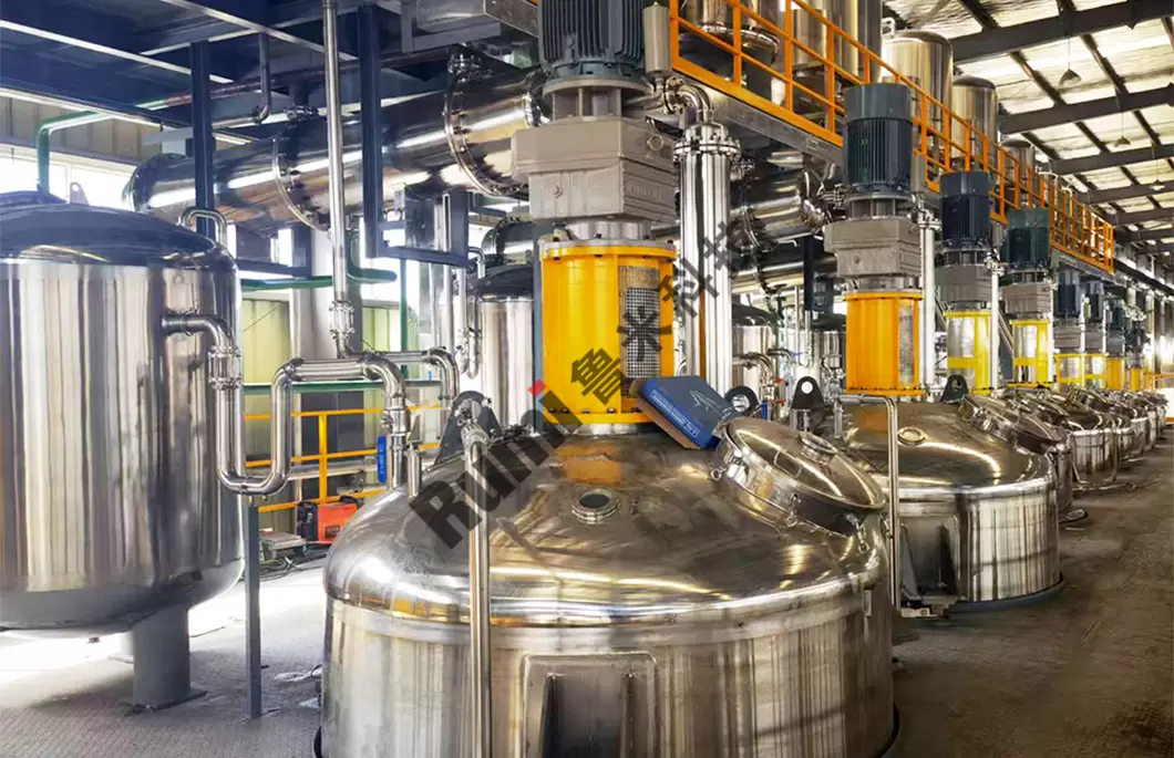 Komplette Ausr&uuml;stung f&uuml;r die Harzproduktionslinie