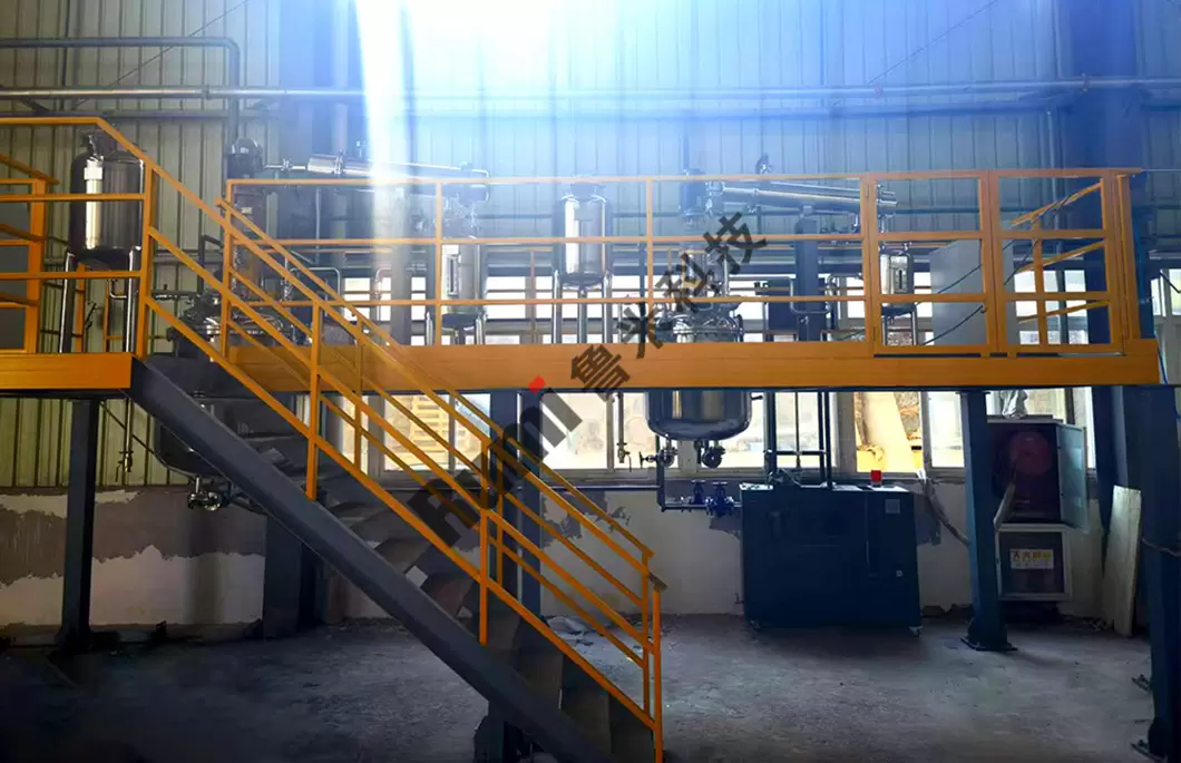 Komplette Ausr&uuml;stung f&uuml;r die Harzproduktionslinie