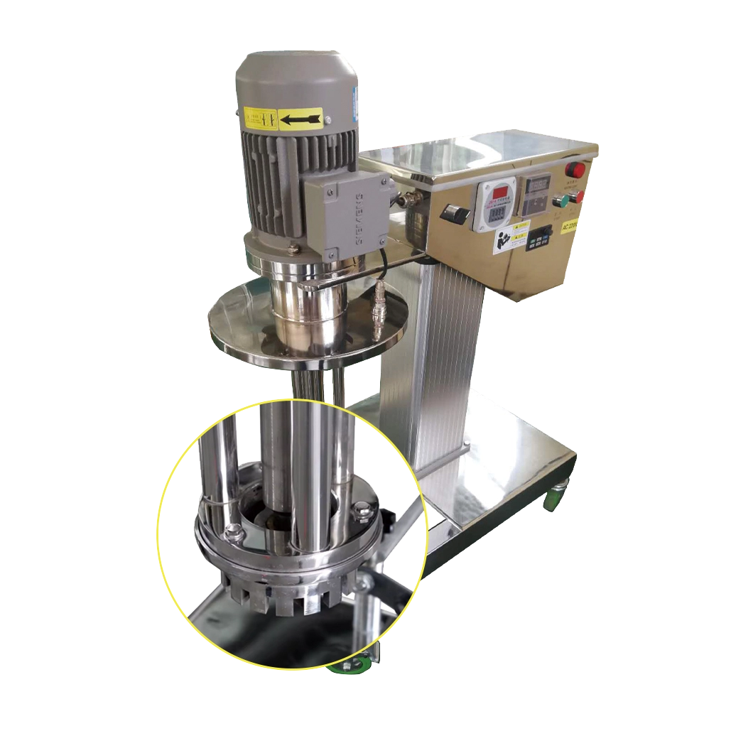 Homogenisierender Emulgator mit elektrischem Lift und hoher Scherung