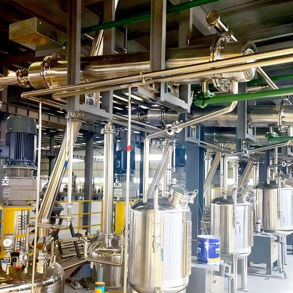 Komplette Ausr&uuml;stung f&uuml;r die Harzproduktionslinie