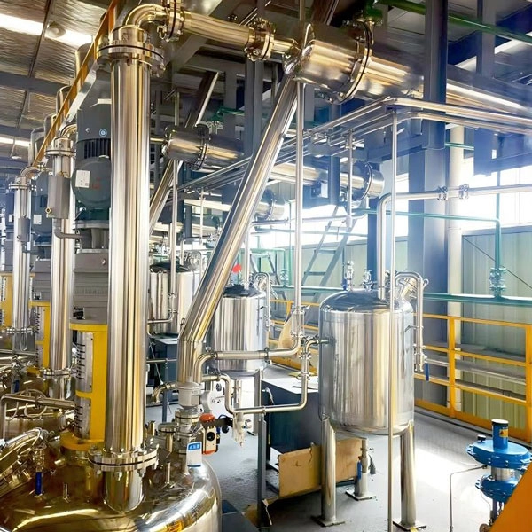 Komplette Ausr&uuml;stung f&uuml;r die Harzproduktionslinie