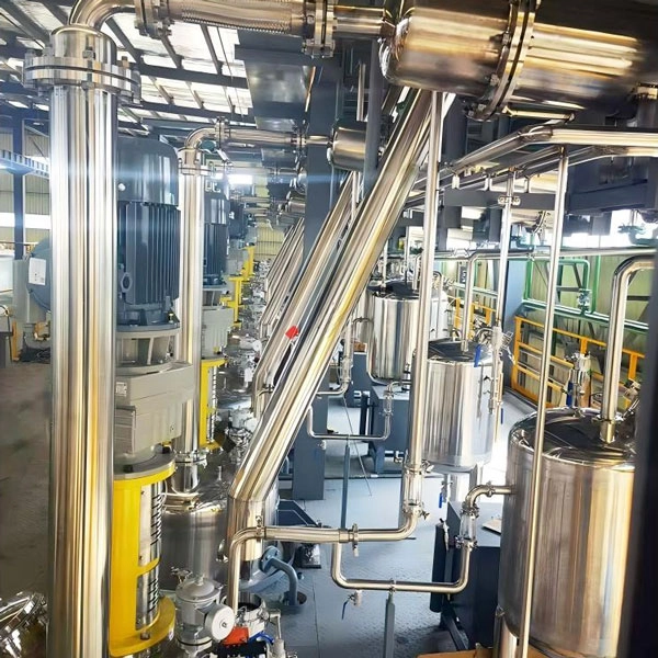 Komplette Ausr&uuml;stung f&uuml;r die Harzproduktionslinie