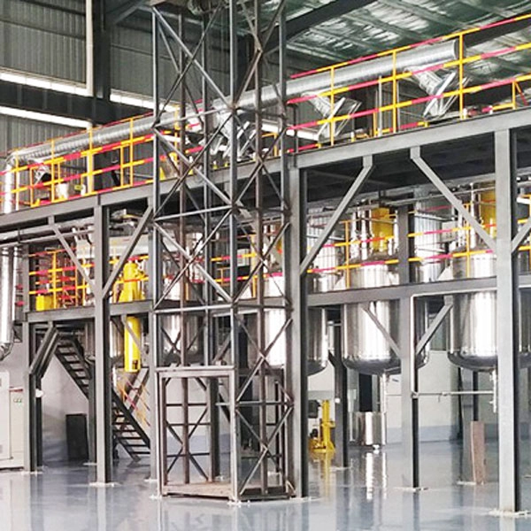 Produktionslinie f&uuml;r wasserbasierte Architekturfarben