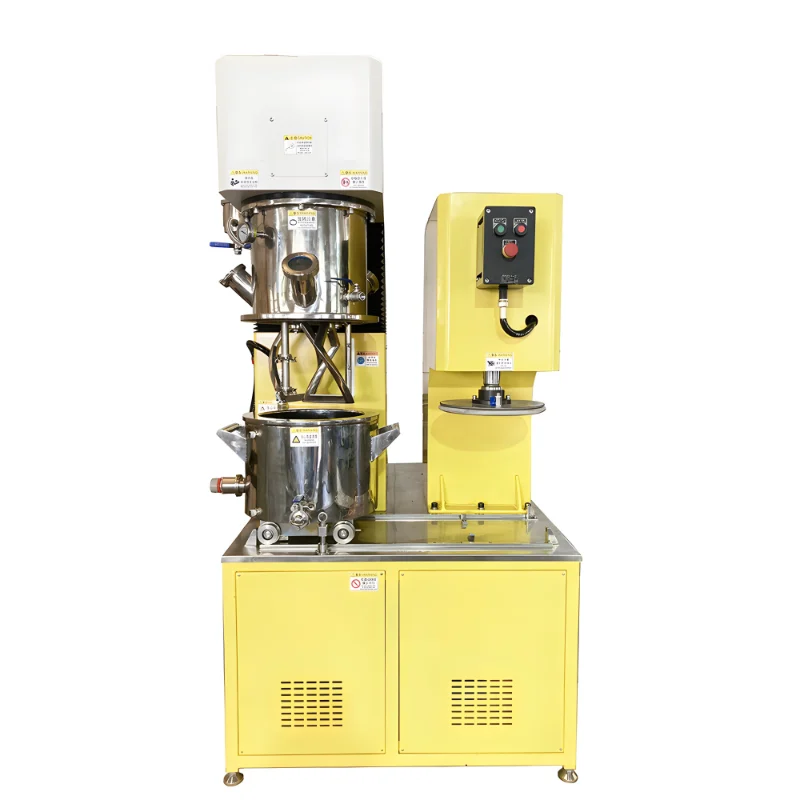 5 Liter Vakuum-Doppelplanetenmischer mit Presse