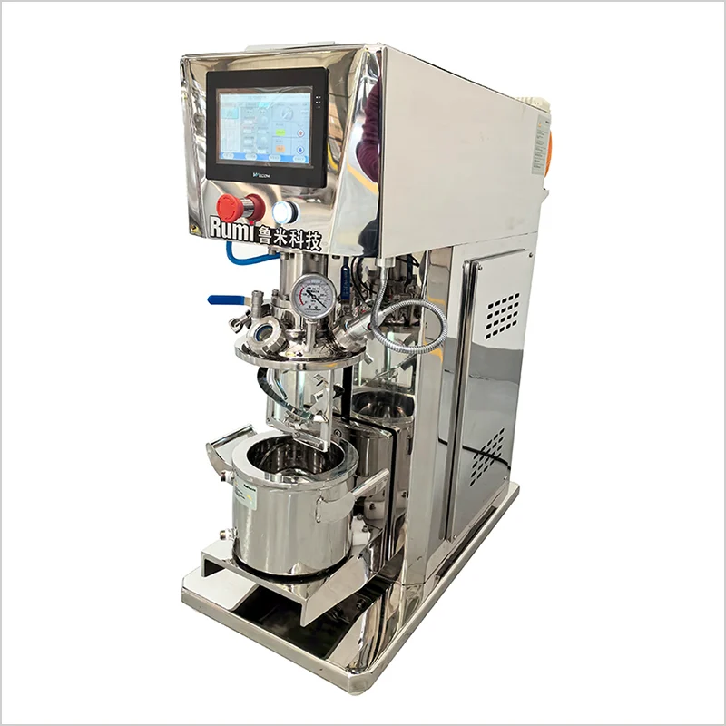 2 Liter Labor-Vakuum-Koaxial-Dispergierger&auml;t mit PTFE-Schaber