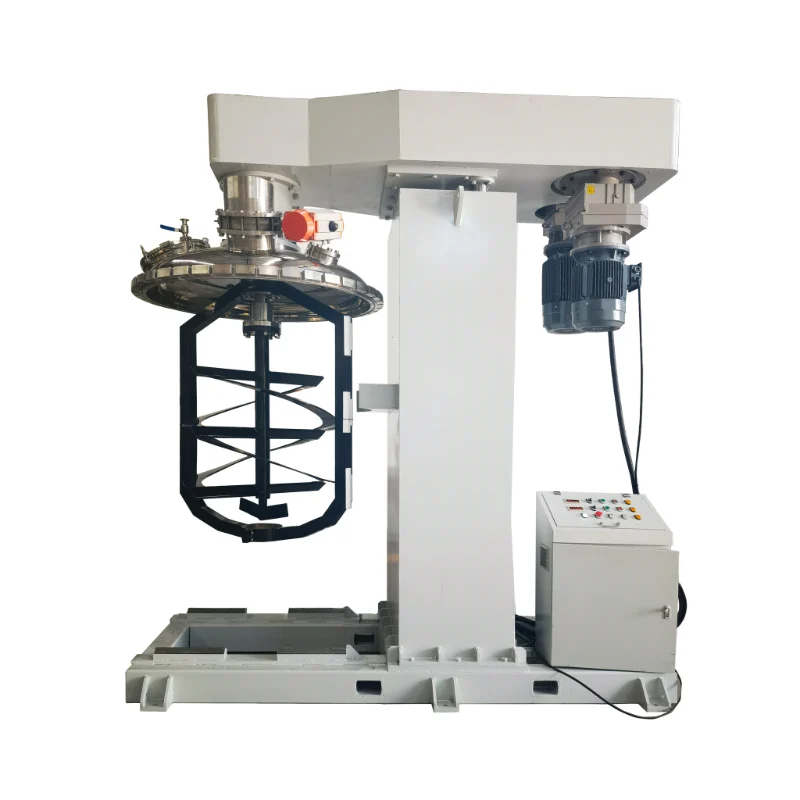 2000L Doppelwellenmischer mit hydraulischem Hub